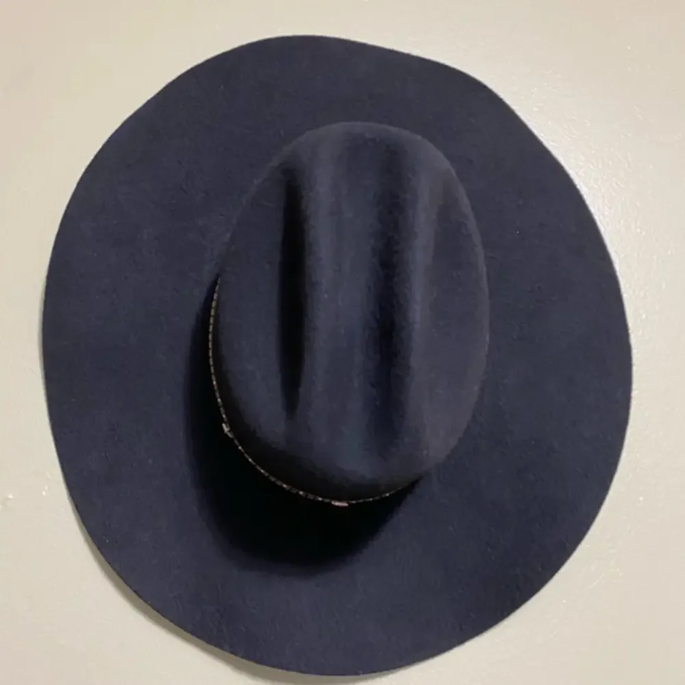 Justin 100% Wool XX Cowboy Hat, Black,‎ Size 56/7